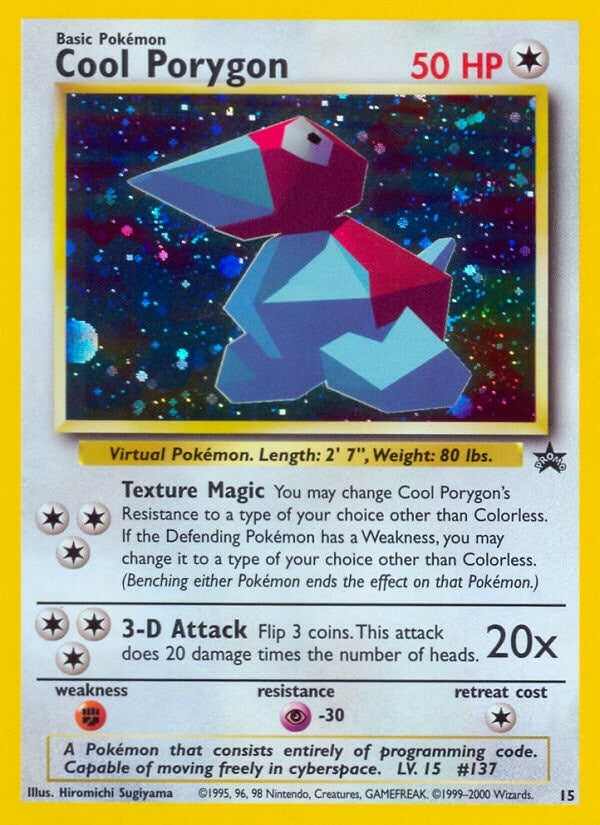 Cool Porygon (15/53) [PR]