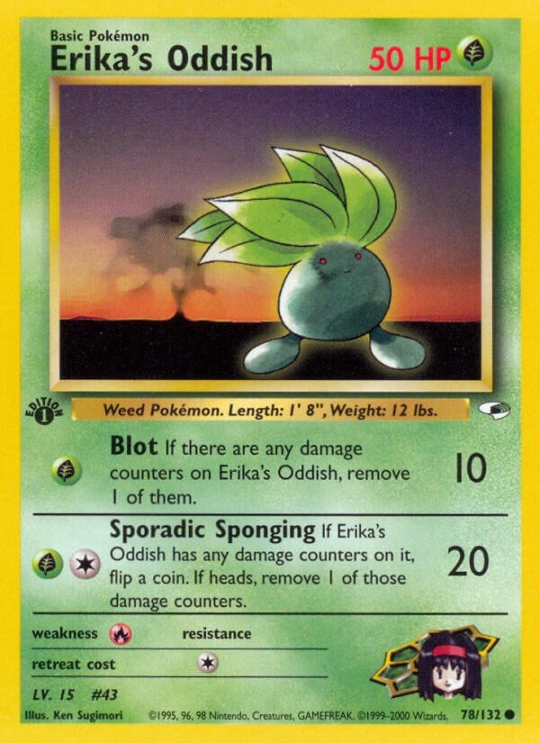 Erikas Oddish 78 (078/132) [G1]