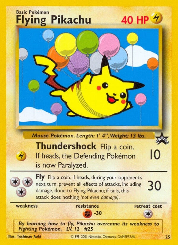 Flying Pikachu (25/53) [PR]