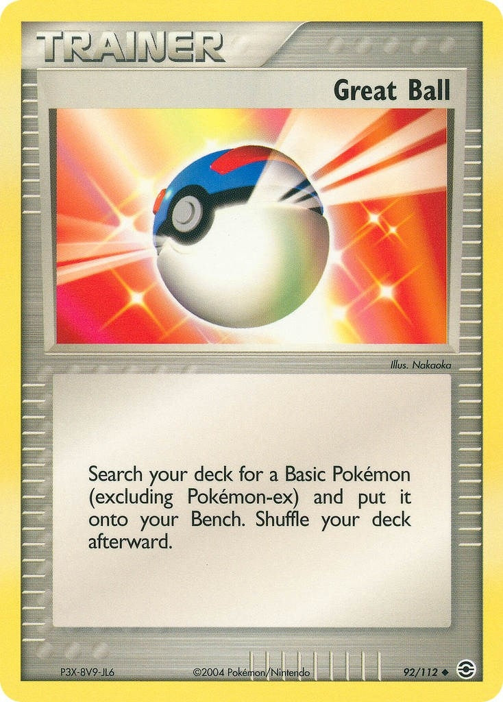 Great Ball (92/112) [EX: FireRed & LeafGreen]