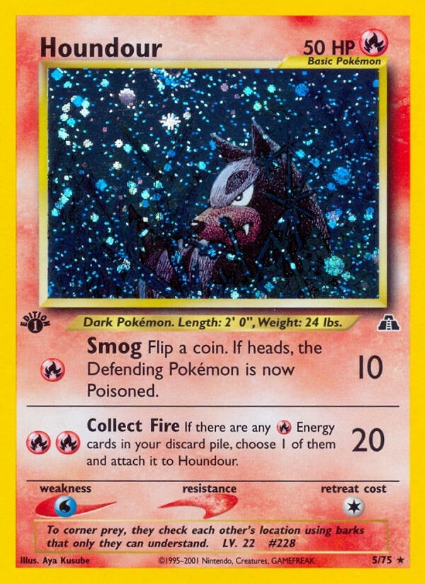 Houndour (5/75) [Neo Discovery Unlimited]