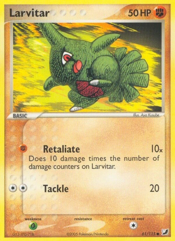 Larvitar (61/115) [UF]