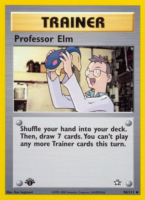 Professor Elm (96/111) [Neo Genesis Unlimited]