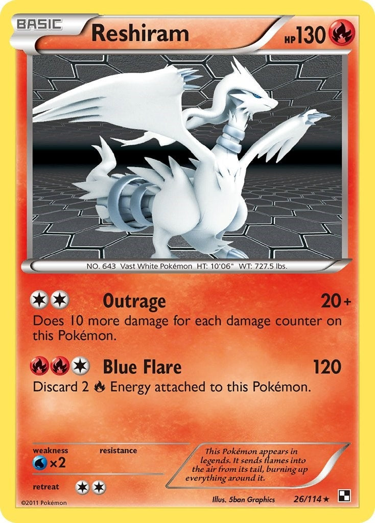 Reshiram (26/114) [BLW]