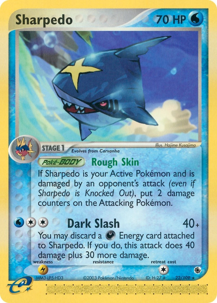 Sharpedo (22/109) [EX: Ruby & Sapphire]