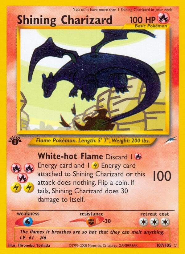 Shining Charizard (107/105) [N4]