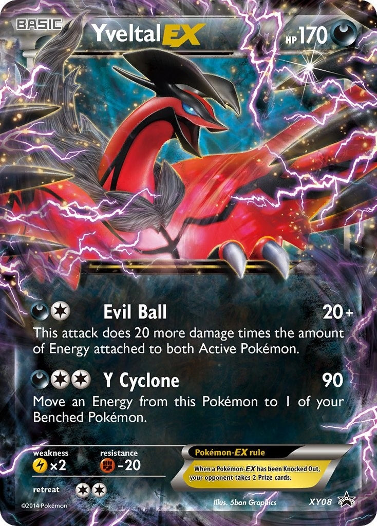 Yveltal EX XY08 (XY08) [PR]