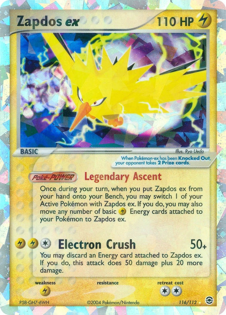 Zapdos ex (116/112) [RG]