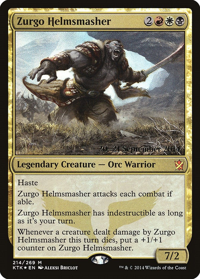 Zurgo Helmsmasher (214) [PRE]