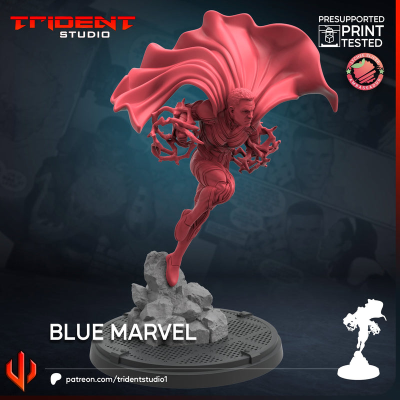 Blue Marvel - Marvel: Crisis Protocol Proxy | Trident Studios