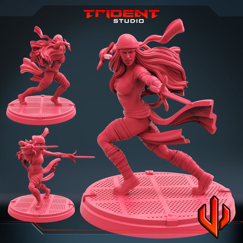 Elektra - Marvel: Crisis Protocol Proxy | Trident Studios