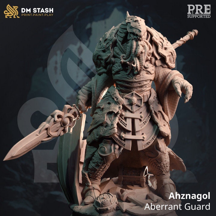 Ahznagol, Aberrant Guard | DM Stash | DnD | Fantasy | Miniature