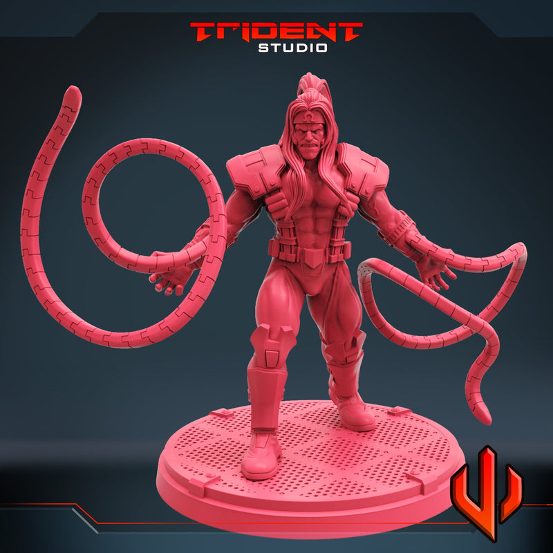 Omega Red | 40mm Scale Miniature | Crisis Protocol Proxy | C27