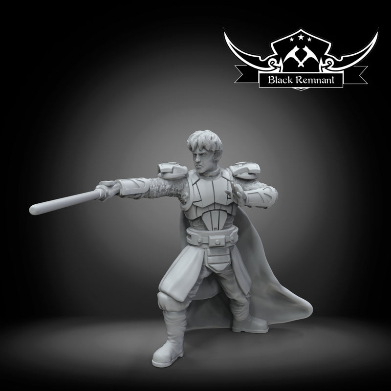 Guntares Trapo - Authority Red Warrior Leader - Star Wars Legion | Shatterpoint Proxy | Black Remnant