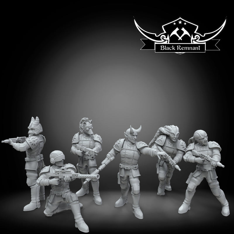 Black Sun Troopers - Star Wars Legion Proxy | Black Remnant