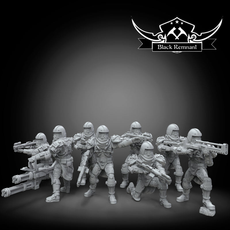 Old Snowtroopers - Star Wars Legion Proxy | Black Remnant