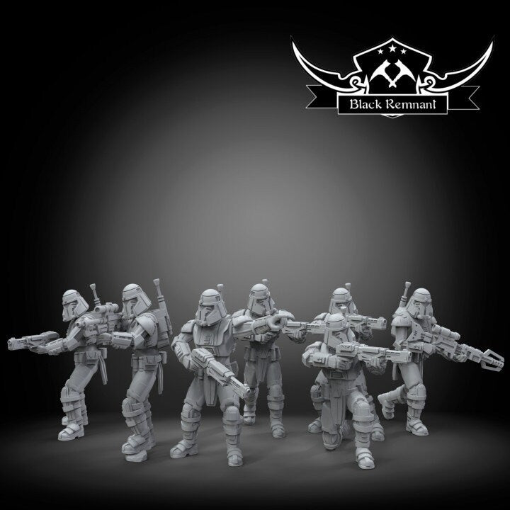 Ancient Dark Commandos - Star Wars Legion | Shatterpoint Proxy | Black Remnant