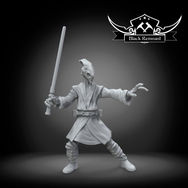 Mystical Blue Dinosaur Warrior - Star Wars Legion | Shatterpoint Proxy | Black Remnant