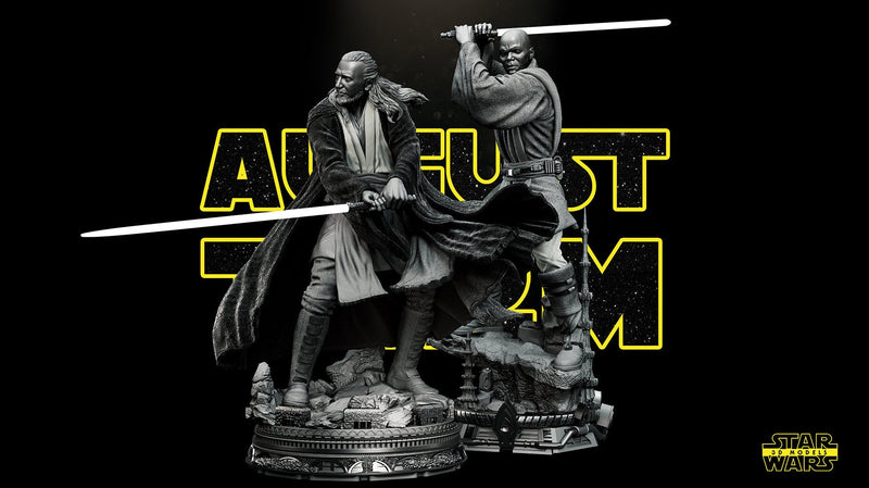 Star Wars Mace Windu Statue | Sculpture | Model Kit