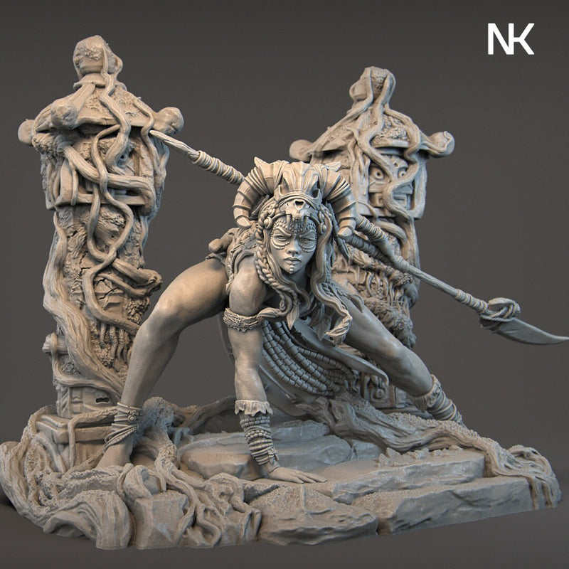 Yaretzi | Statue | Model Kit | Sculpture