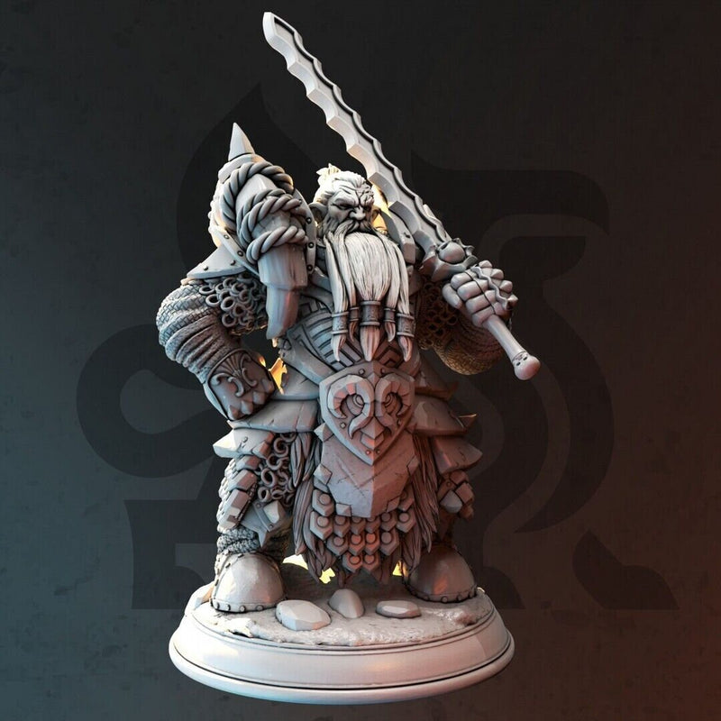 Dwarf Paladin Hunter - Gundrin Borgsten | DM Stash | DnD | Fantasy | Miniature