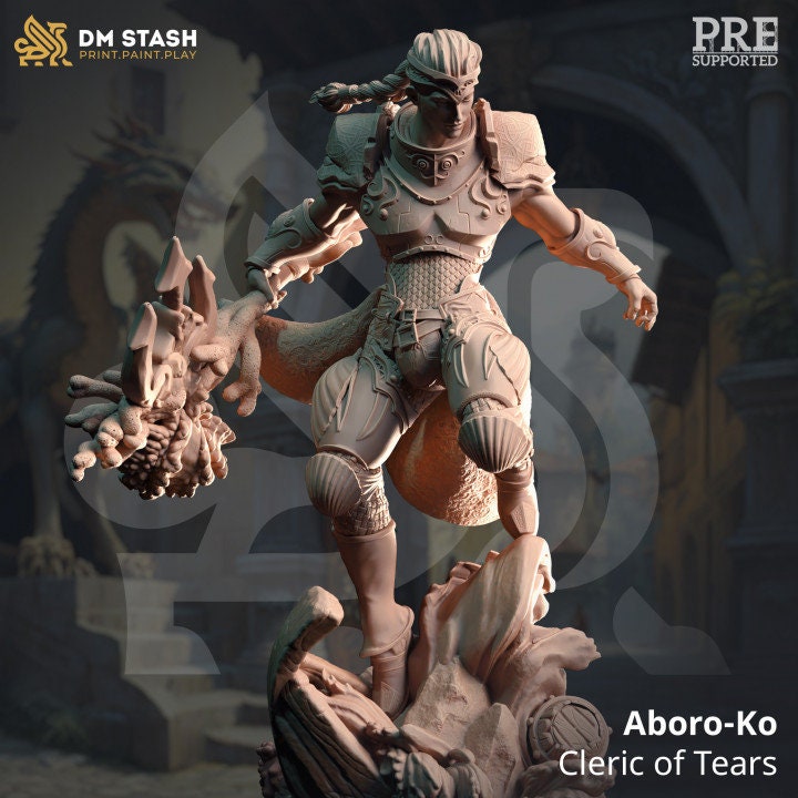 Aboro-Ko, Cleric of Tears | DM Stash | DnD | Fantasy | Miniature