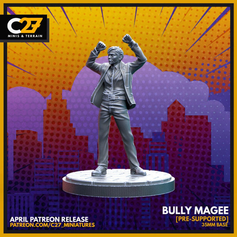 Bully Maguire 40mm Scale Miniature | Crisis Protocol Proxy | C27