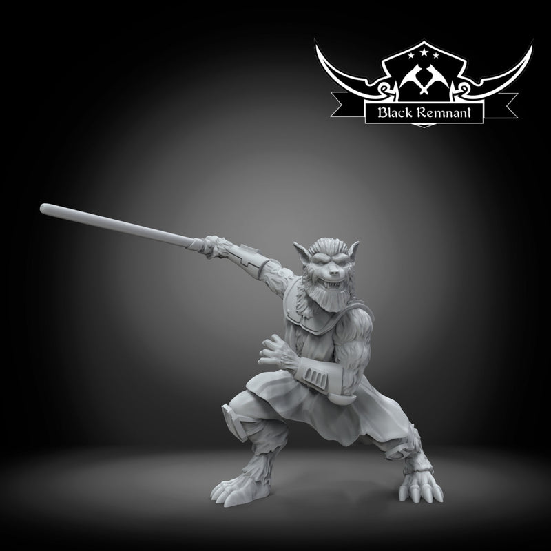 Mystical Werewolf Warrior - Star Wars Legion | Shatterpoint Proxy | Black Remnant