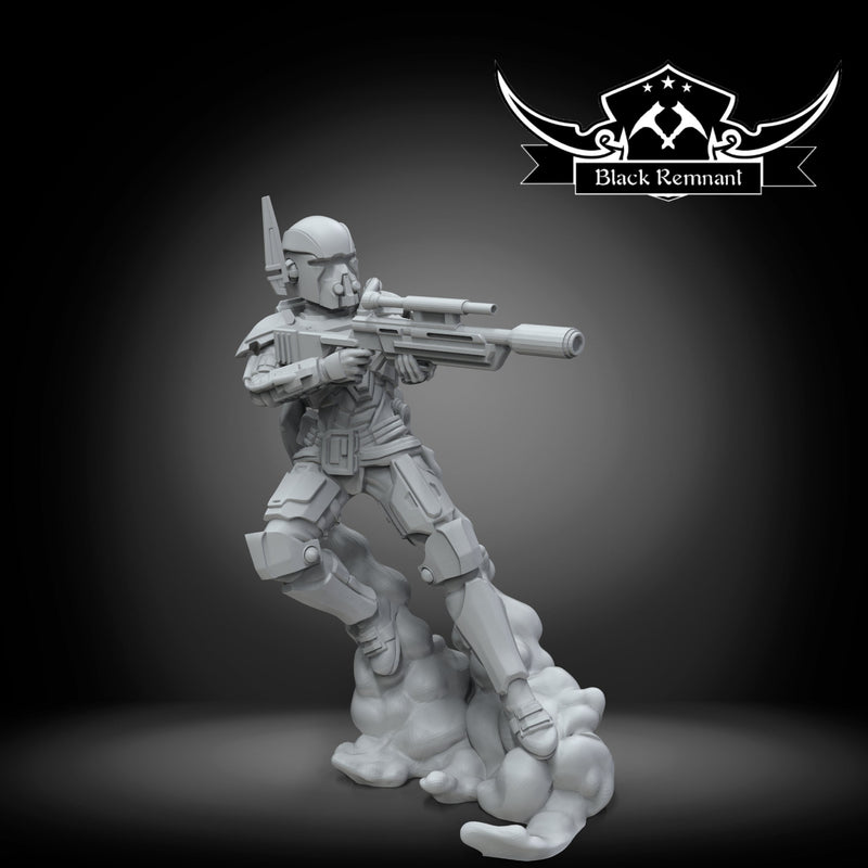 Ancient Bounty Hunter - Star Wars Legion | Shatterpoint Proxy | Black Remnant