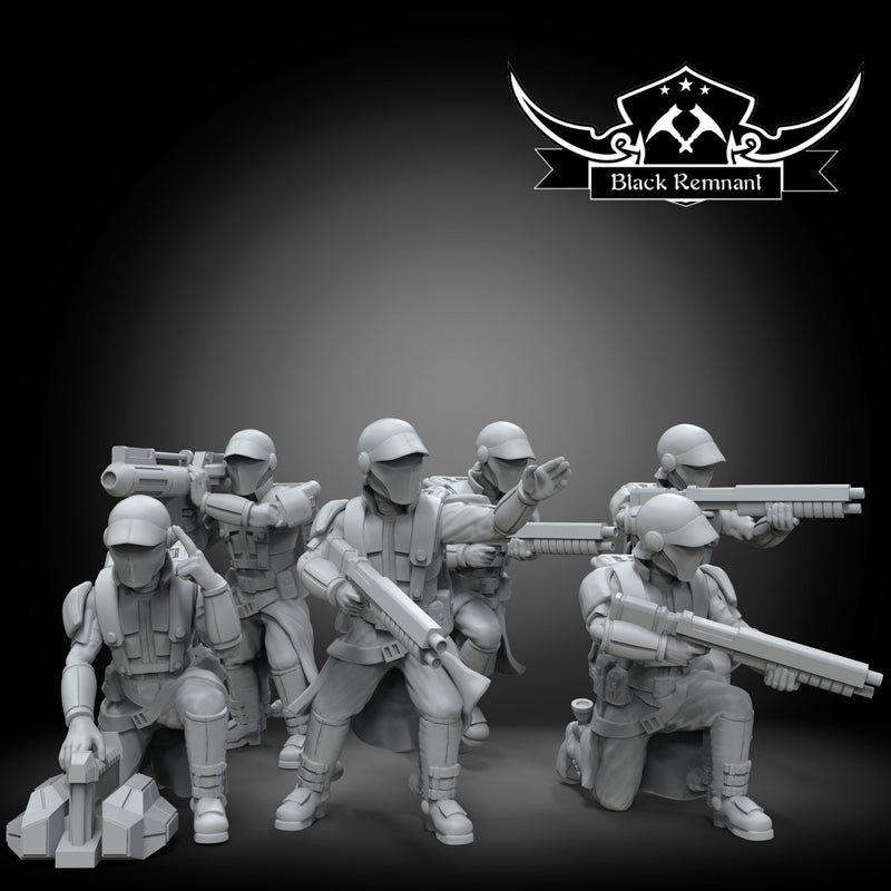 Nimbus Troopers - Star Wars Legion Proxy | Black Remnant