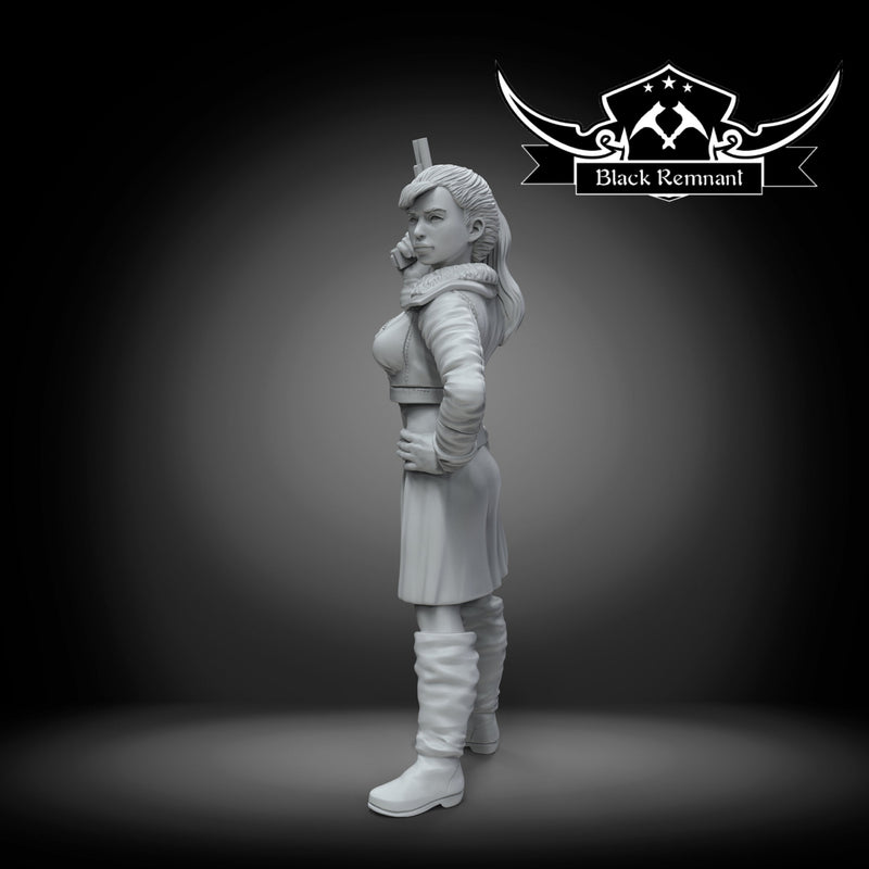 Crimson Woman Leader | Star Wars Legion Proxy | Black Remnant