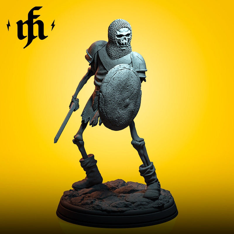 Soldier Skeleton | Midasa Forge | DnD | Fantasy | Miniature