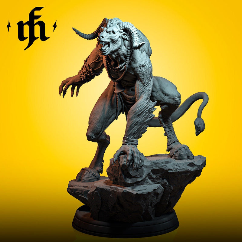 Valaal, The Beast | Midasa Forge | DnD | Fantasy | Miniature