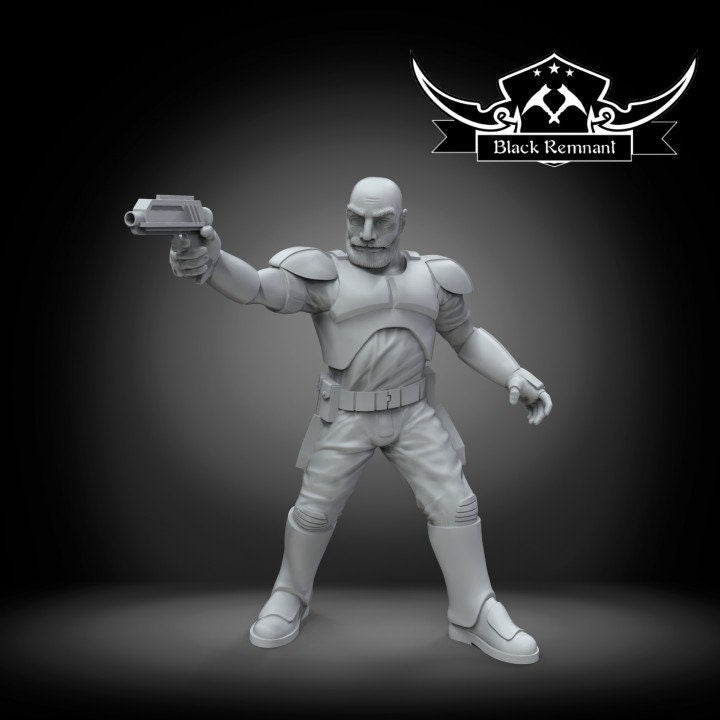 Old Genetic Soldier - Star Wars Legion | Shatterpoint Proxy | Black Remnant