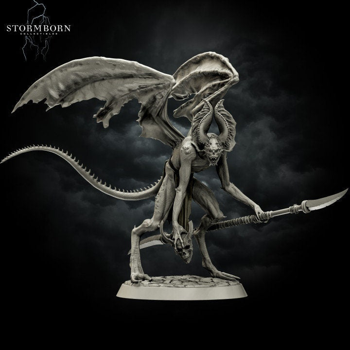 Vyrkol Demon | Stormborn Collectibles | DnD Miniature | Pathfinder Miniature | Stormborn Collectibles