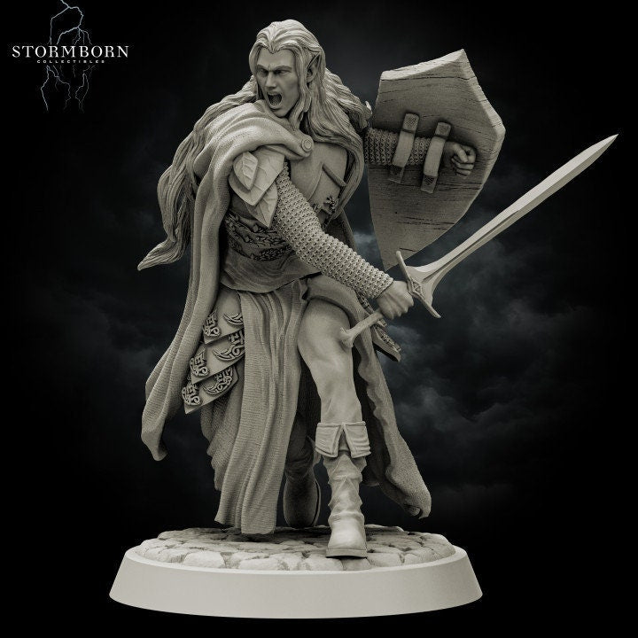 Elven Warrior | DM Stash | DnD | Fantasy | Miniature