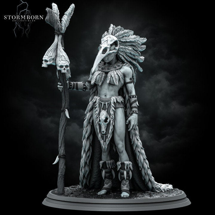 Lagath, The Seer | Stormborn Collectibles | DnD Miniature | Pathfinder Miniature | Stormborn Collectibles