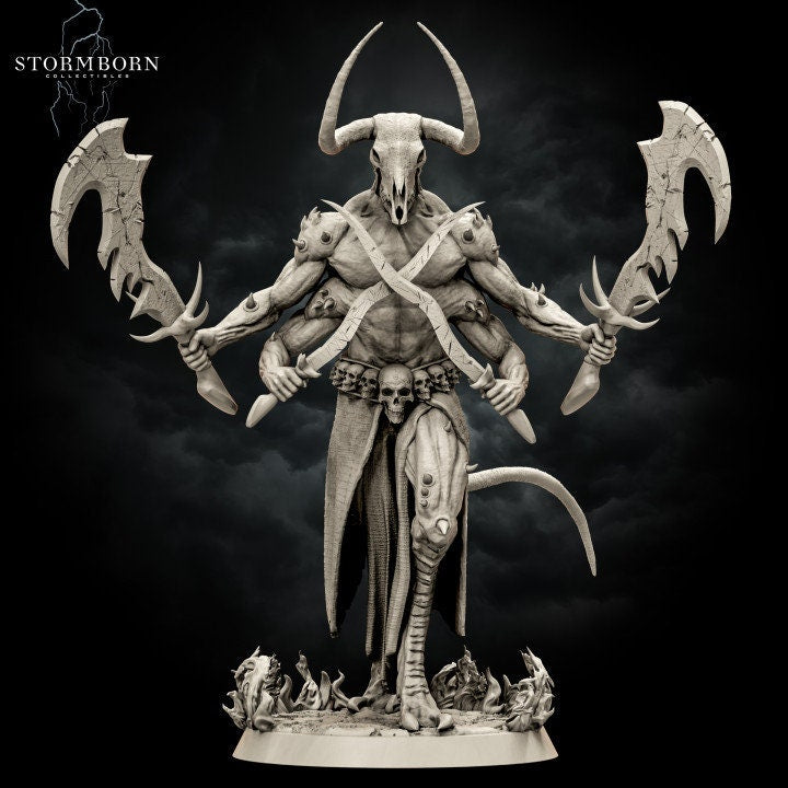 Moloch, The Soulless | Stormborn Collectibles | DnD Miniature | Pathfinder Miniature | Stormborn Collectibles