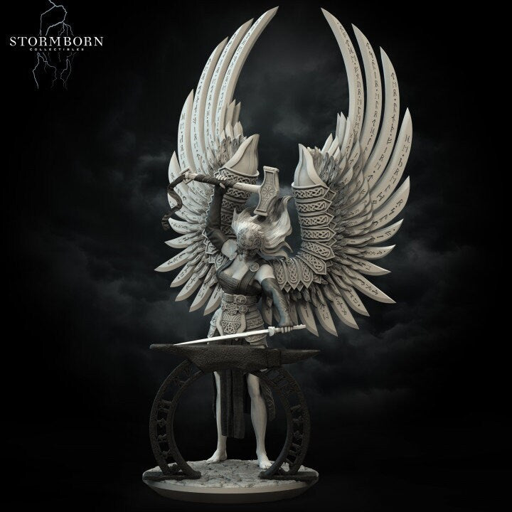 Sindra, Angel of the Forge | DM Stash | DnD | Fantasy | Miniature