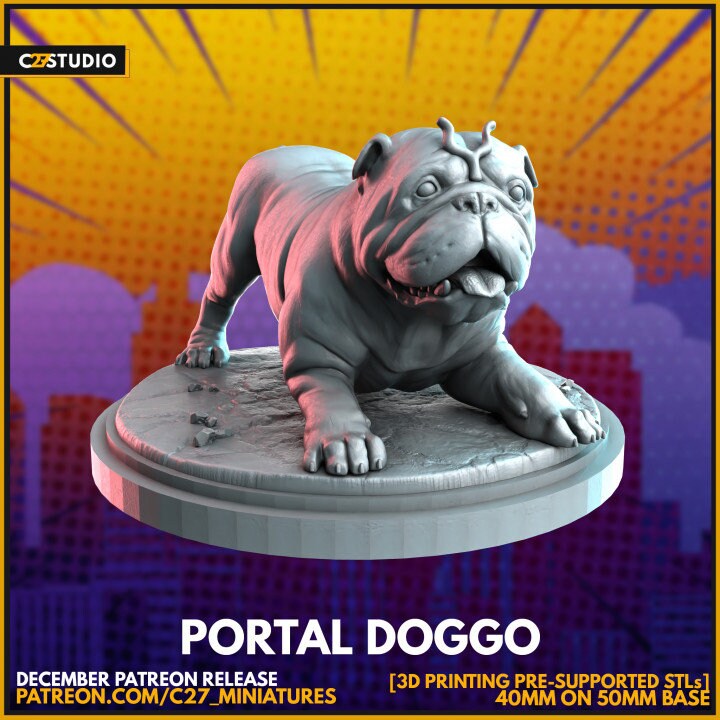 Lockjaw 40mm Scale Miniature | Crisis Protocol Proxy | C27