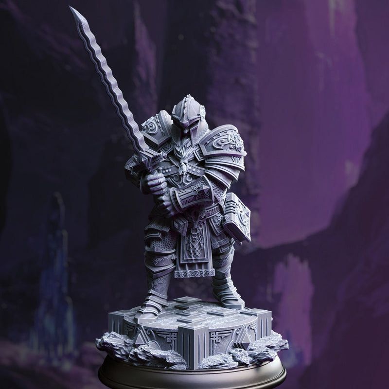 Dwarf Noble Fighter - Kharmir the Chronicler | DM Stash | DnD | Fantasy | Miniature