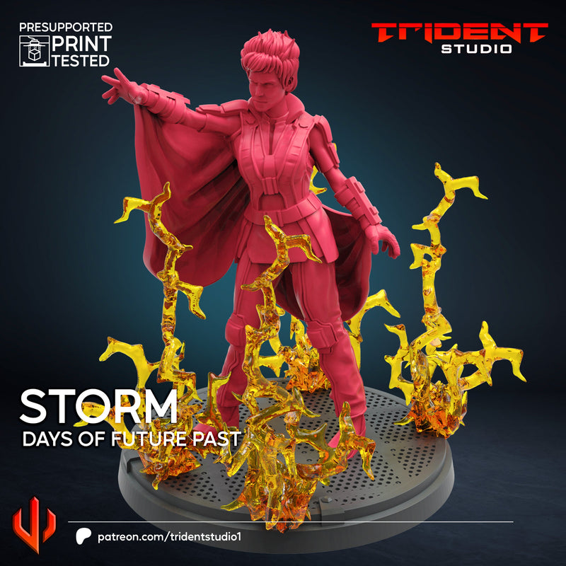 Storm Days of Future Past - Marvel: Crisis Protocol Proxy | Trident Studios