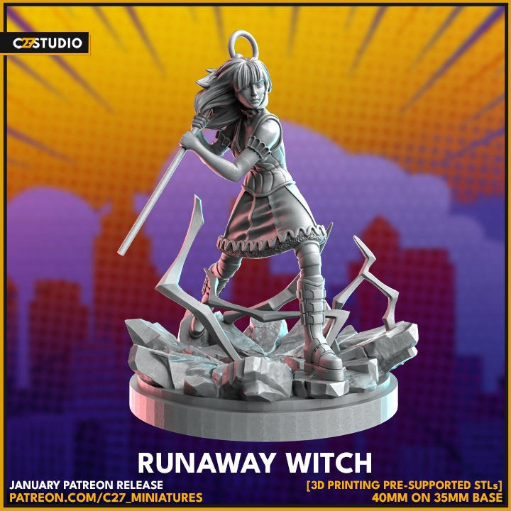 Nico Minoru | 40mm Scale Miniature | Crisis Protocol Proxy | C27