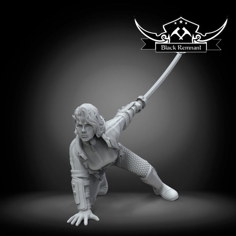 Female Horned Assassin - Star Wars Legion | Shatterpoint Proxy | Black Remnant