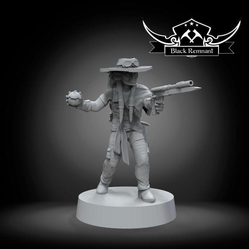 Tentacle Bounty Huntress - Star Wars Legion | Shatterpoint Proxy | Black Remnant