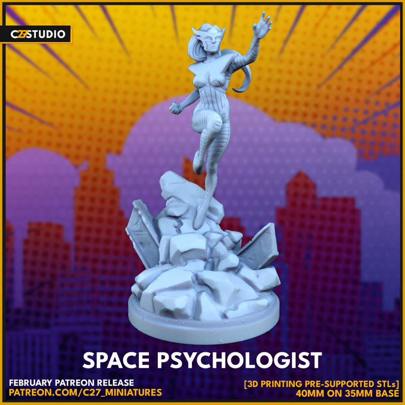 Meteorite 40mm Scale Miniature | Crisis Protocol Proxy | C27