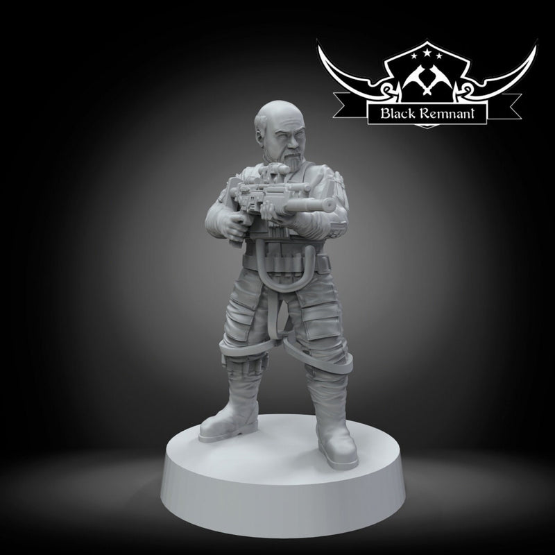 Pilot Carson | Star Wars Legion Proxy | Black Remnant