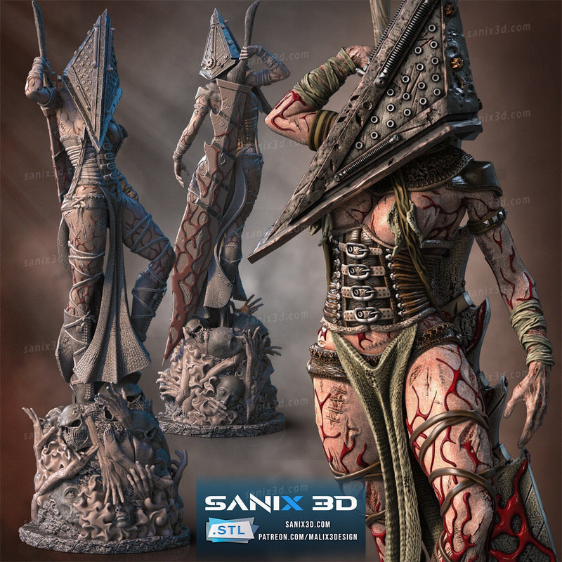 Lady Pyramid Head | Silent Hill Resin Statue Model Kit