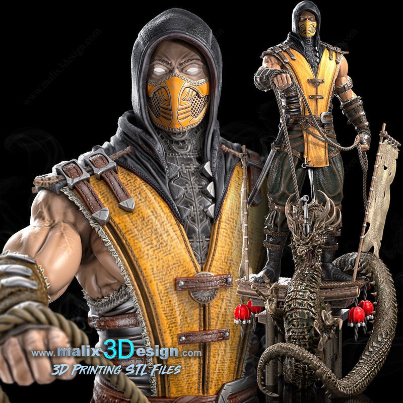 Scorpion Resin Statue Model Kit