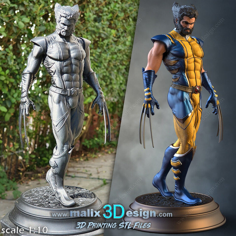 Wolverine Resin Statue Model Kit